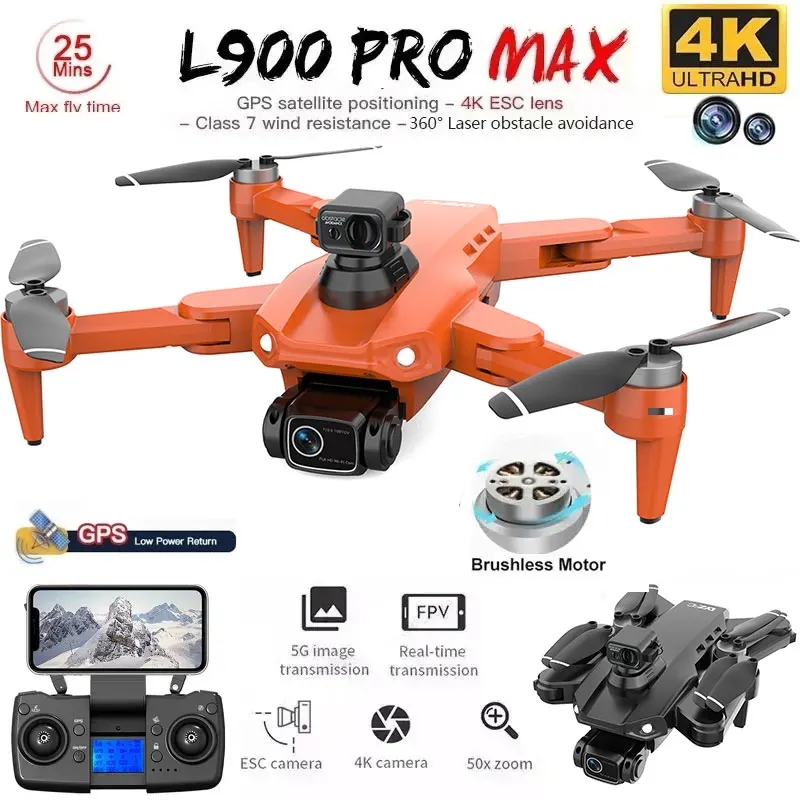 L900 Pro MAX GPS Drone 4K Prof – Drone Surveying recenzja i cena