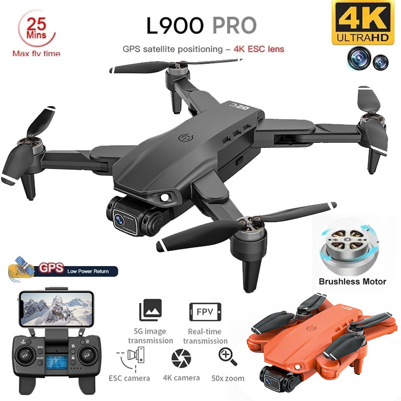 L900 Pro GPS Drone 4K Profesjo – Drone Mapping recenzja i cena
