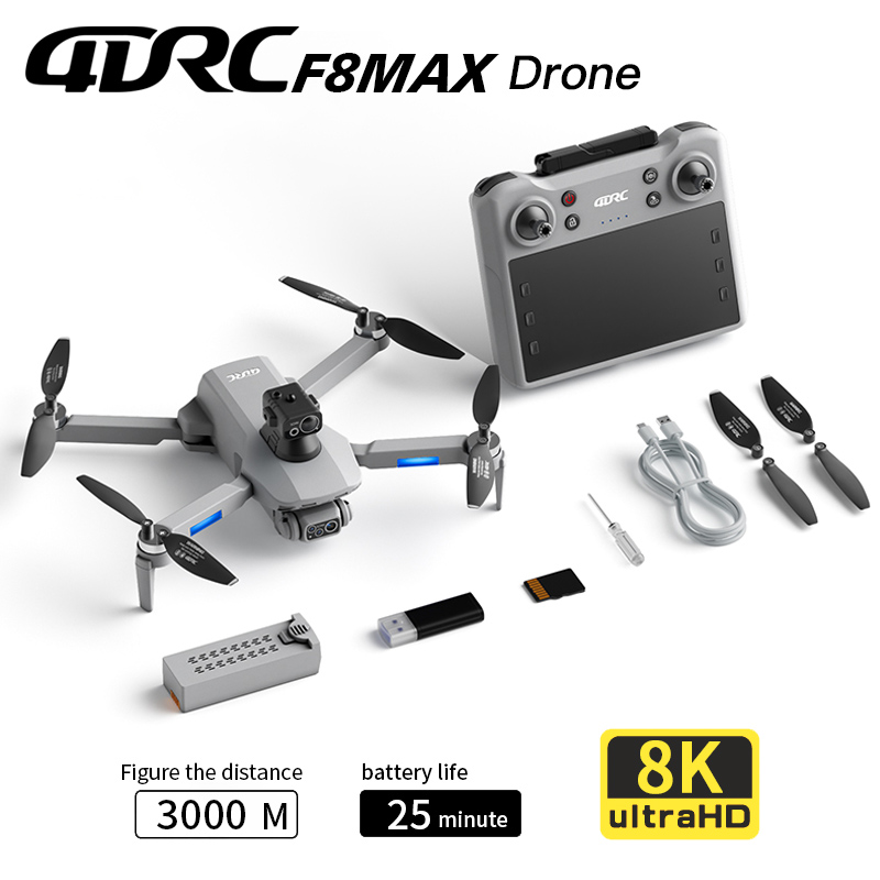 Dron F8 MAX GPS Profesjonalny  – Drone Surveying recenzja i cena