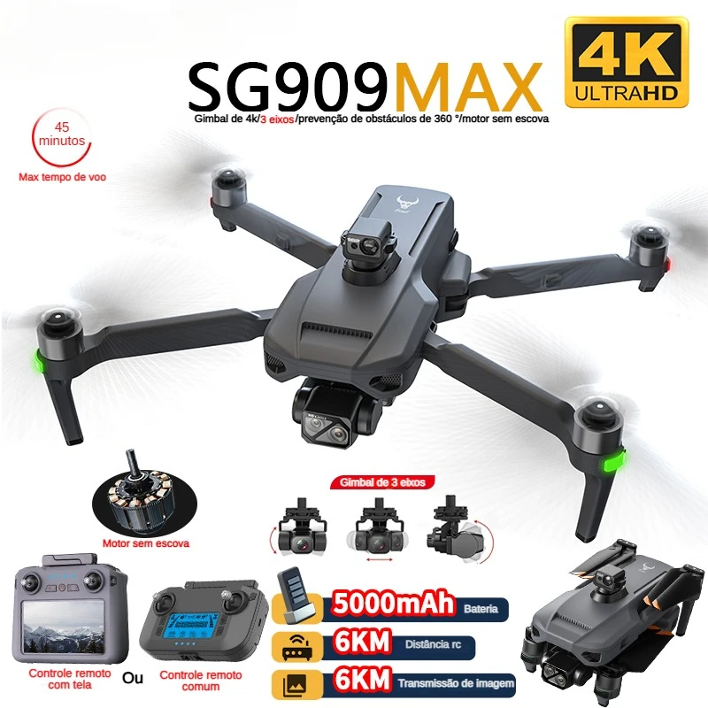ZLL SG909 SG909MAX Profesjonal – Drone Surveying recenzja i cena